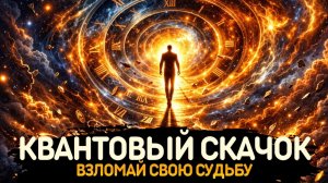 08. ВРЕМЕНИ НЕ СУЩЕСТВУЕТ: Как квантовый скачок перенесёт тебя в желаемое будущее ⏳ |