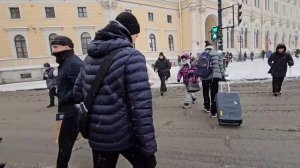 Уезжаем из СПб В Москву! Скорый поезд Сапсан. Тёплая встреча в семье Светланы.