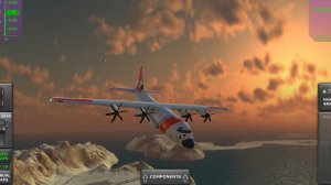 ЛЕТАЮ НА САМОЛЁТЕ В ИГРЕ Turboprop flight simulator