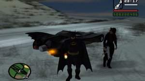 GTA San Andreas  Бетман и женщина кошка!