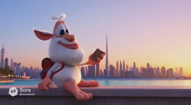 Буба, но эпизод сделал ИИ — буба поехал в Дубай (1 эпизод) смотреть онлайн