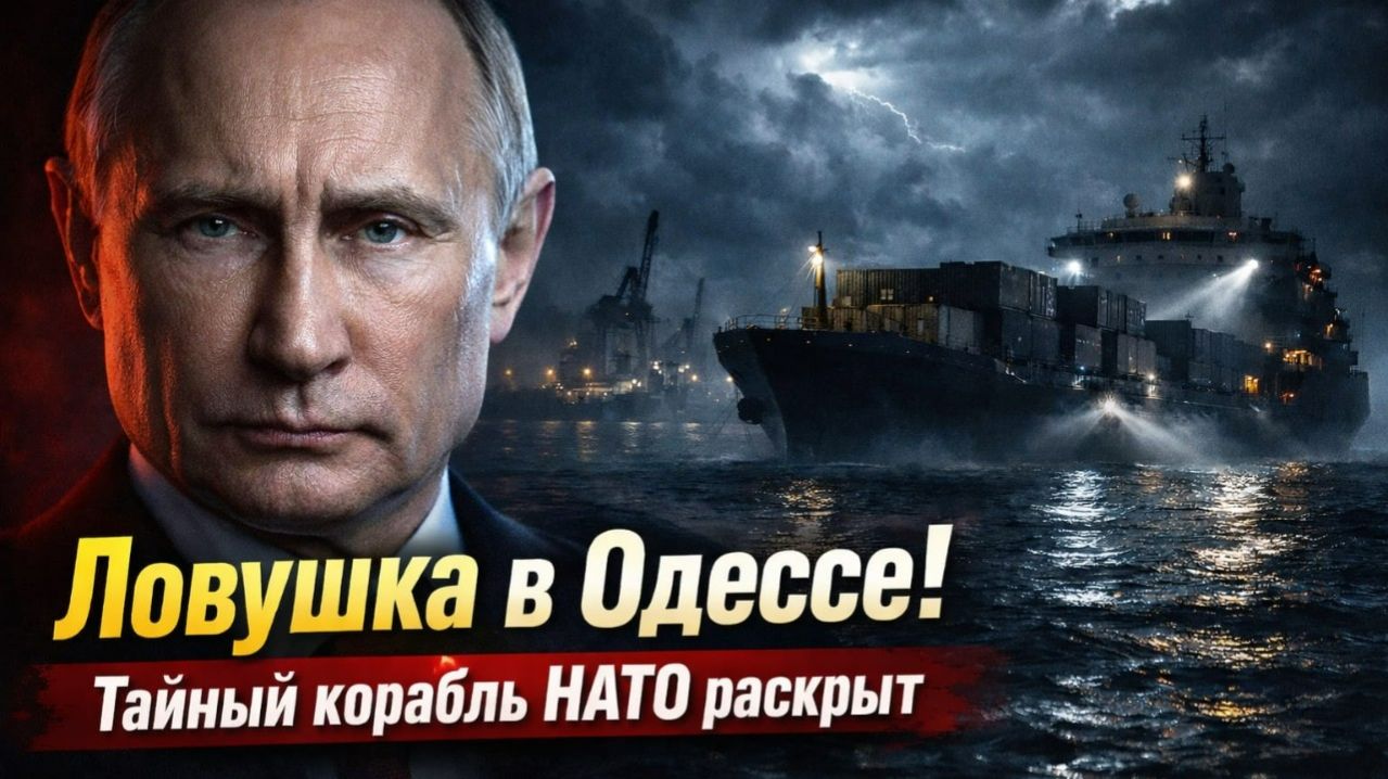 Ловушка России в Одессе: Тайный корабль НАТО словили с вооружением!..? смотреть онлайн