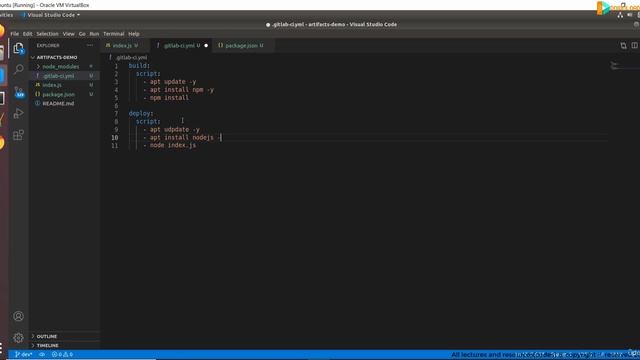 17 - Writing GitLab Pipeline