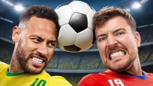 Победи Неймара,Выиграй $500 000! (Мистер Бист | Mr.Beast)