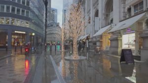 Прогулка по дождливому и ветреному Лондону ☔️ Пешеходная экскурсия от Лондона до Спиталфилдса.