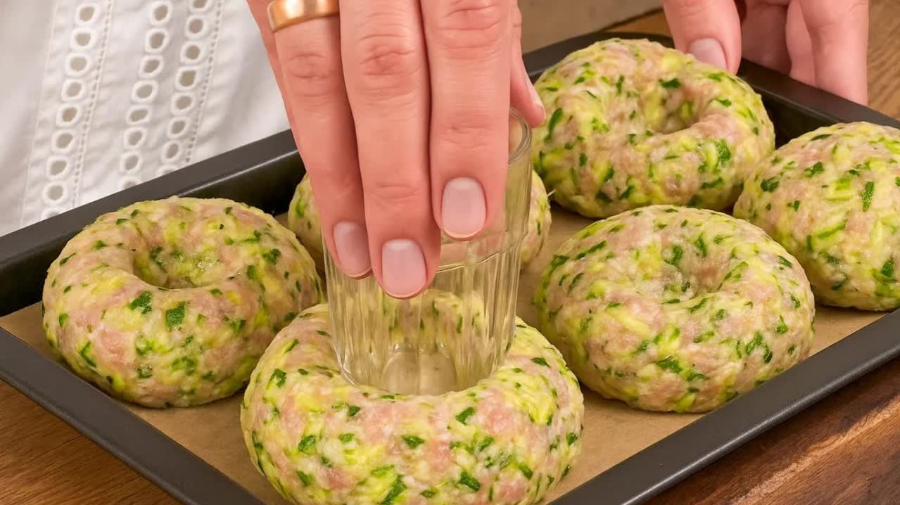 Просто, но родные обожают! Есть кабачок и немного фарша тогда Вам сюда! Бомбически вкусный Ужин! смотреть онлайн