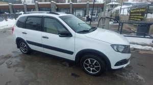 Лада Гранта кросс Последний день Зимы завтра встречаем Весну 1 марта 2026