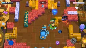 БРАВЛ СТАРС! ПРАЙМ НА НИТУ В ОГРАБЛЕНИИ!! 1000 КУБКОВ!