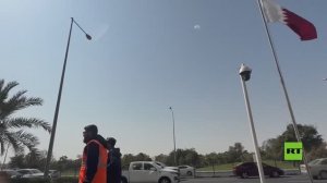 سحب من الدخان الأبيض فوق الدوحة بعد اعتراضات صاروخية