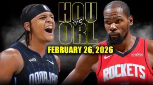 27.02.2026 | ОБЗОР МАТЧА | Орландо Мэджик - Хьюстон Рокетс | Highlights