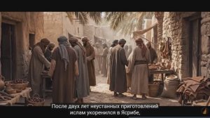 Пророк Мухаммад ﷺ был вынужден покинуть Мекку — Визуализировано с помощью ИИ — О Посланник  Ср. 5