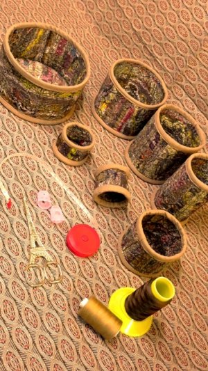 🌟 Мастер-класс "Набор текстильных корзиночек" уже на канале #пэчворк #лоскутноешитьё #shorts