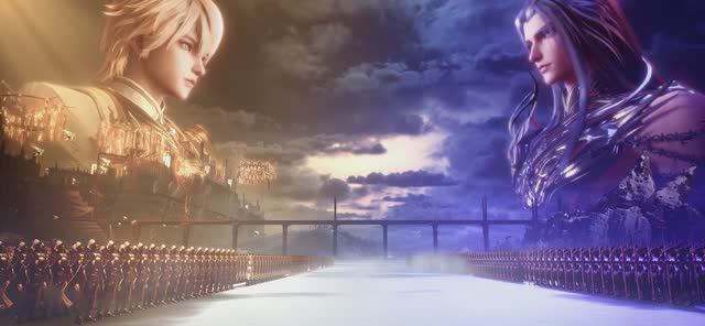 Трон, отмеченный Богом — Тизер 2 финальная битва людей и демонов (Аниме-Мультсериал 2022)