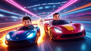 хотвилсы Горячие гонки папы и сына 🚀💥💯