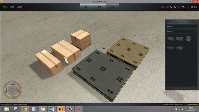 5 Предметы: излучатель, съемник, поддоны и ящики
