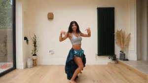 15 MIN SWEAT SMILE Intermediate Belly Dance Cardio