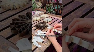 Мастер-класс "НОВОГОДНИЙ ДЕКОР из ротанга. Часть 3. Снежинки"