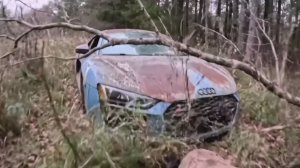 Реставрация Audi R8. ИИ.