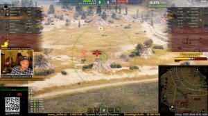 Лысый Коуч на Арте преподал очередной Урок на Степях - Объкт 261.