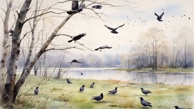 Живые релакс картины от ИИ.