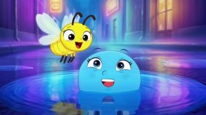 ✨💧 Светлячок подружился с болтливой лужей 😍