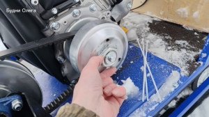 СЪЕЗДИЛ В ЛЕС,ПРИЕХАЛ И РЕШИЛ СМАЗАТЬ ВАРИАТОР НА МОТОТОЛКАЧЕ. 28.02.26