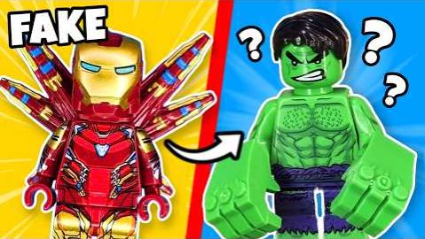 ЛЕГО Распаковка НАСТОЯЩИХ ГЕРОЕВ «МСТИТЕЛЕЙ» из LEGO… смотреть онлайн