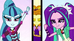 Мой маленький пони Девочки из Эквестрии Радужный рок песня Устроим битву