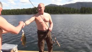Путин в Тыве на отдыхе