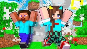 ФЛАСКА ПОПАЛА В НЕОБЫЧНЫЙ МАЙНКРАФТ!