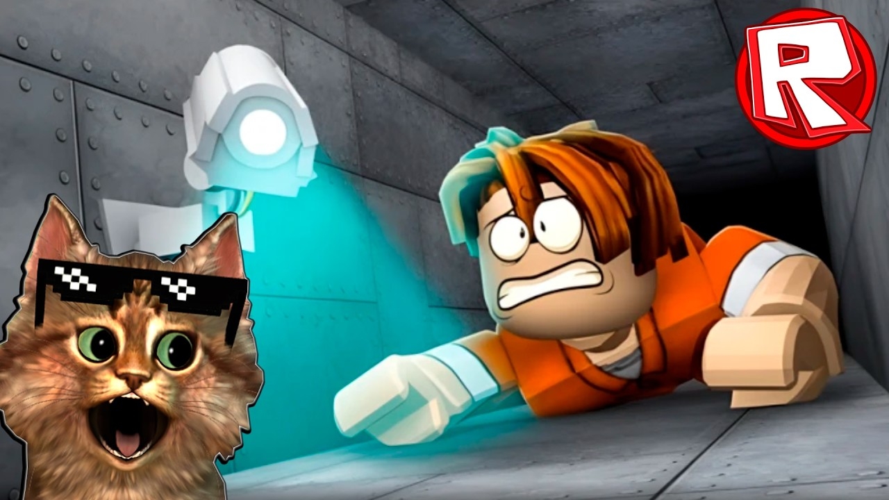 СУПЕР ИНТЕРЕСНЫЙ ПОБЕГ ИЗ ТЮРЬМЫ РОБЛОКС 😲😲😲 ROBLOX смотреть онлайн