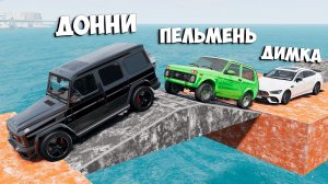 НОВЫЙ СНЕЖНЫЙ СКИЛЛ ТЕСТ В BEAM NG DRIVE! ПОЛОСА ПРЕПЯТСТВИЙ В BEAM NG DRIVE!