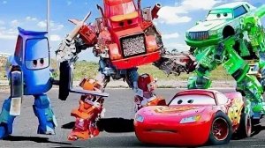 МУЛЬТИКИ ПРО МАШИНКИ 🚗  МОЛНИЯ МАКВИН И ДЖЕКСОН ШТОРМ УСТРАИВАЮТ ГОНКИ С ШЕРИФОМ. КУБОК ПРИСТОНА