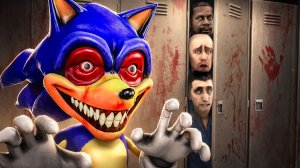 СТРАШНЫЙ СОНИК ИЩЕТ НАС! УГАРНЫЕ ПРЯТКИ В Garry`s Mod