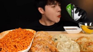 Мукбанг Корейский мукбанг Еда на камеру Mukbang  (2)