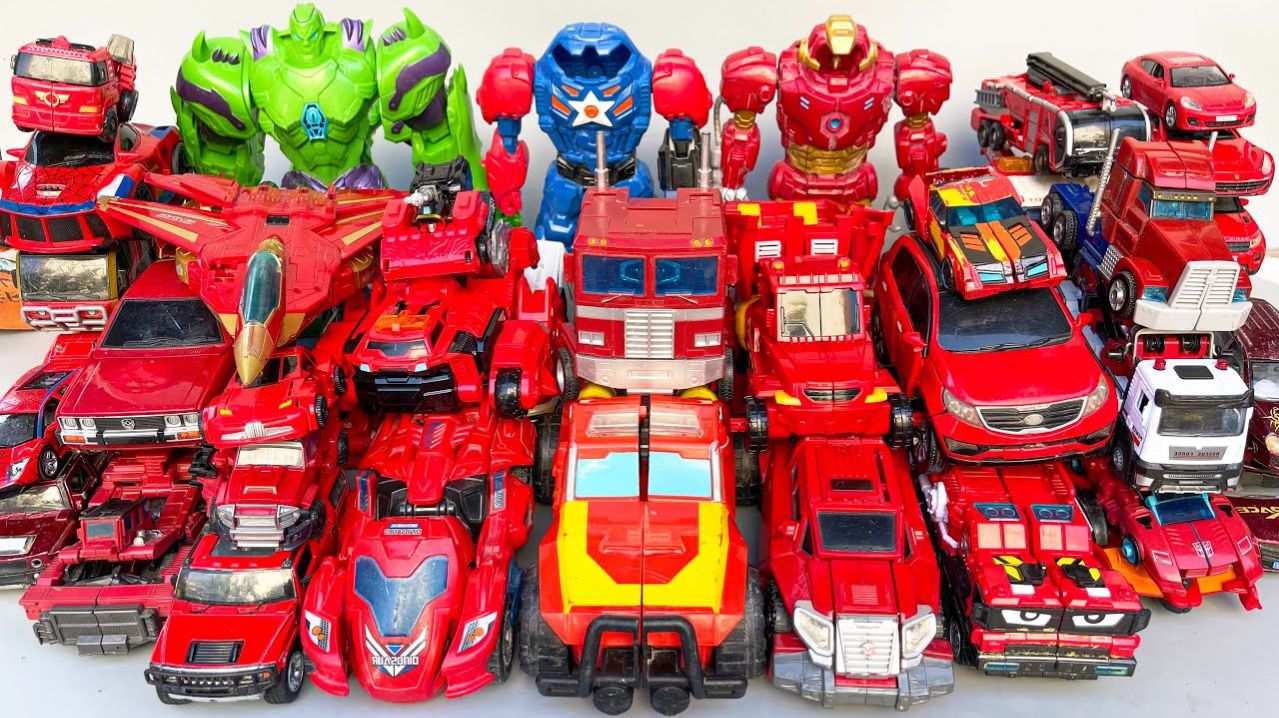 Приключения трансформеров Тобота Хелло карбота красного цвета