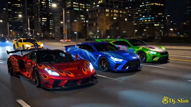 Dj. Slim - Speed Of The Night смотреть онлайн