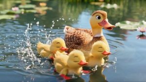 Веселые утята. Мультик. Песенка.