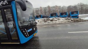 автобус НефАЗ 5299 борт 032588 маршрут 650 и маршрутка Fort  Transit борт 1787236 маршрут 602