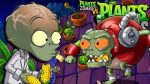 Зомби против растений! Plants vs Zombies ПвЗ PvZ Растения против Зомби
