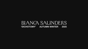 Показ мужской коллекции Bianca Saunders осень-зима 2025-2026