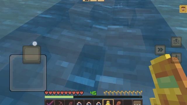 Мы с собакой пошли на пляж в Майнкрафте