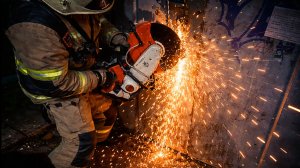 Пожар в квартире на 5 этаже