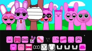 Спрунки_Sprunki Mr.Pinki (розовые спрунки)