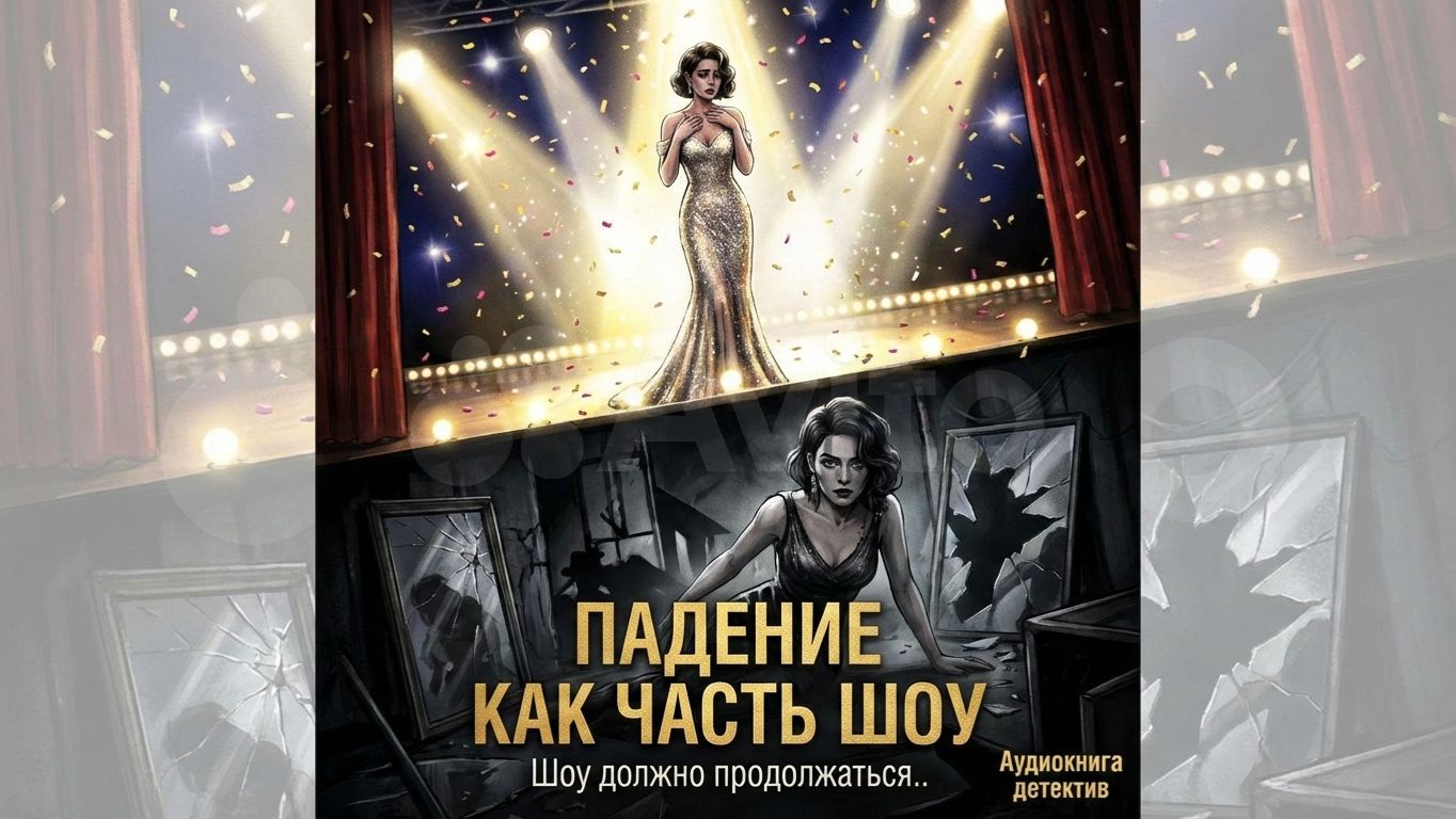 Мир шоу и преступление в детективной аудиокниге «Падение как часть шоу»