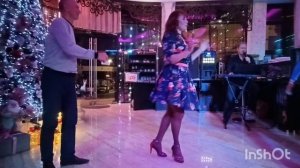 Лазаревское.Предновогодний танцевальный вечер в кафе "Ширак"2024 г