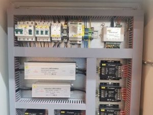 Описание светомузыкального шкафа управления фонтаном