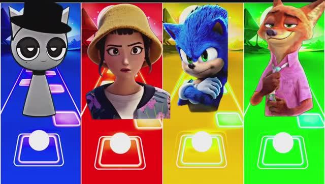 ТЁМНАЯ КОРОЛЕВА 👑🌙 vs НЕОН‑ИДОЛ 🌟💃 vs СИНИЙ СКОРОСТНИК 🦊💨 vs ХИТРЫЙ ЛИС смотреть онлайн