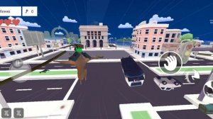 Deeer simulator Начало. Бегущий олень-боец