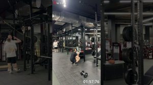 Олег Кулаев, ТФ Куркино, член клуба, количество повторений 62 раза.